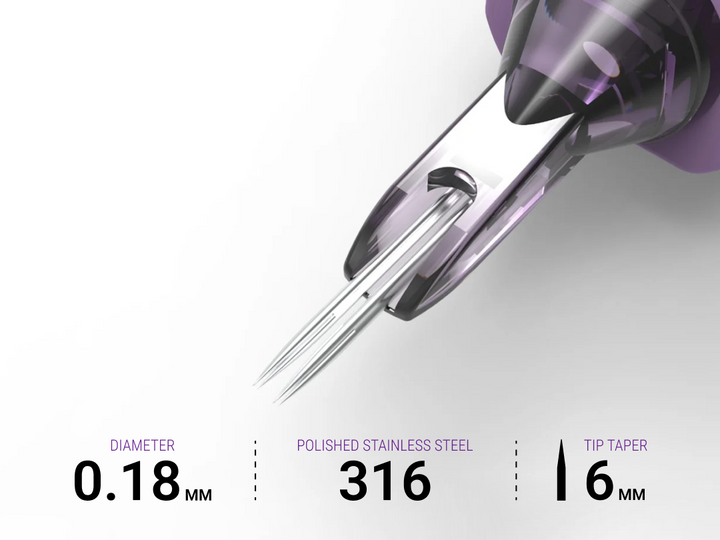 3 Round Liner .18mm 3RL/2 Tattoo Needle